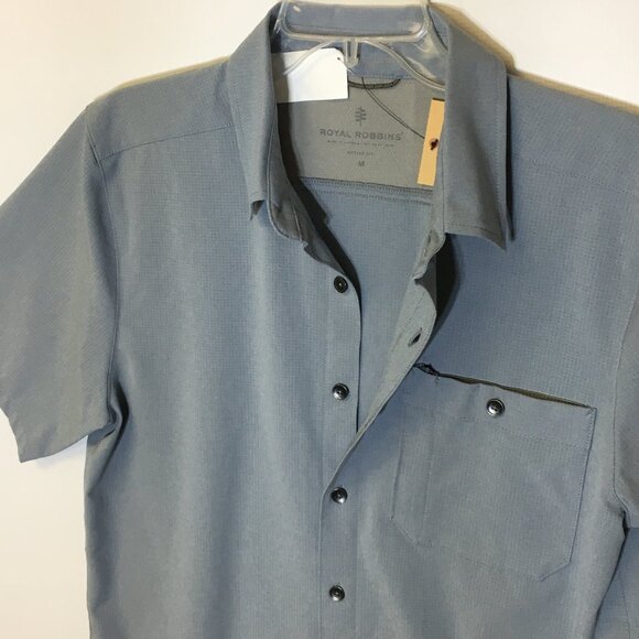 Royal Robbins Mens Rockwood Short Sleeve - Size M - Pre-owned - C6T39K - Picture 3 of 10